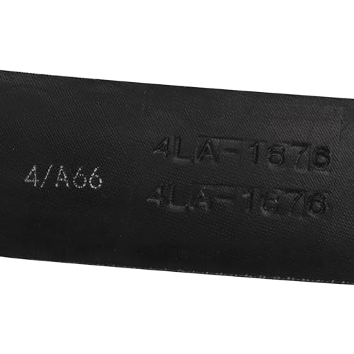 Image of uxcell 4 /A66 or 4 /4L680 Banded V-Belt Classic Wrapped Rubber, 4 Banded /4 Ribs, A Profile, 66 inch(1676mm) Inside Circumference