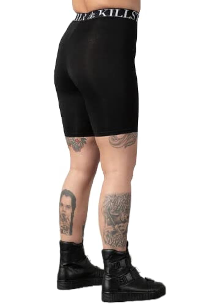 killstar キルスター hardliner garter shorts Women's shorts KILLSTAR - Hardliner Garter - Black