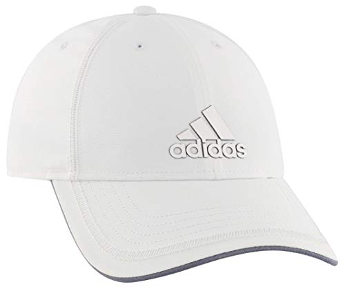 Adidas Men's Contract Structured Adjustable Cap, White/Grey, One Size #TOP4