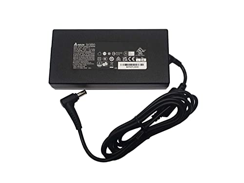 Delta ADP-120VH DL 120W Gaming Laptop Adapter Compatible with ASUS A15-120P1A VivoBook Pro 15 N580VD N580V N705UD UX510UW MSI ADP-120MH D MSI GP60 GE60 GE62 GE70 GT640 GT725 CX62 GL62 GE70K Z370