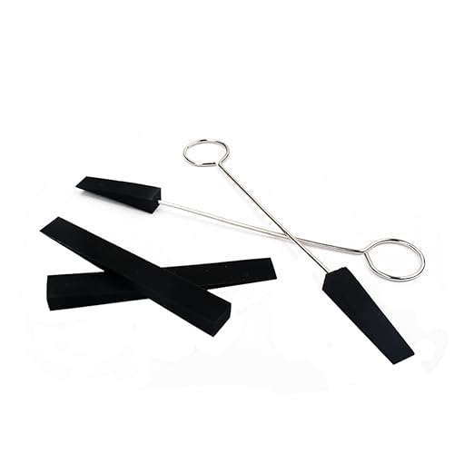 BESPORTBLE 4 PCS Piano Tuning Fork Set with Mutes Professional Musical Tuning Tool Durable Construction