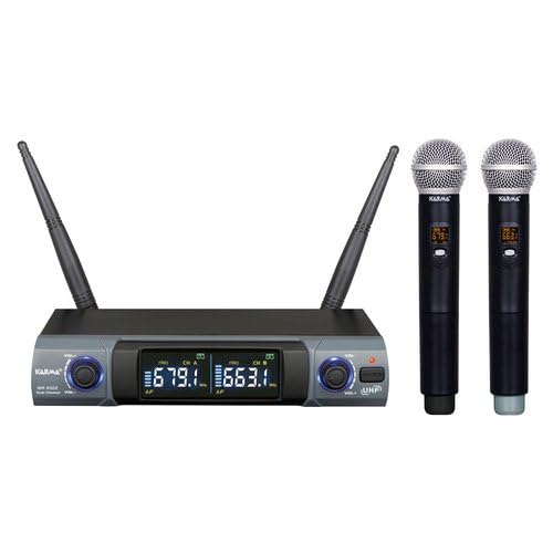 Doppio radiomicrofono palmare UHF