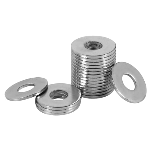 FOMGIIN Flat Penny Washer M12 x 30mm, A2 304 Stainless Steel Washers, Flat Repair Washer, Large Metal Washers