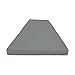 Brand New Gray Shikibuton Trifold Foam Beds 3" Thick X 27" Wide X 75" Long, 1.8 lbs high density resilient white foam, Floor Foam Folding Mats.
