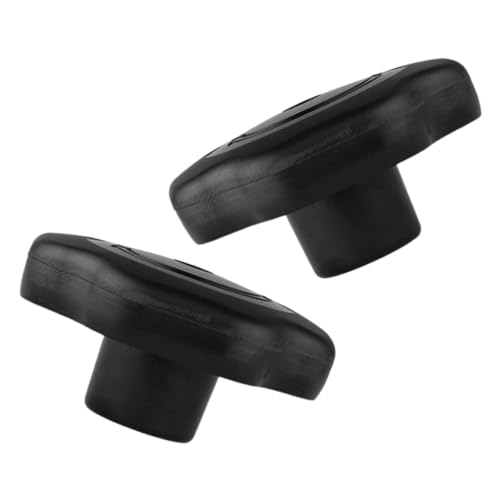 DIYEAH Perillas Tapa De 15mm Resistentes Plástico Giratorio Cocina Recambio 2 Piezas Uso Seguro Cocción