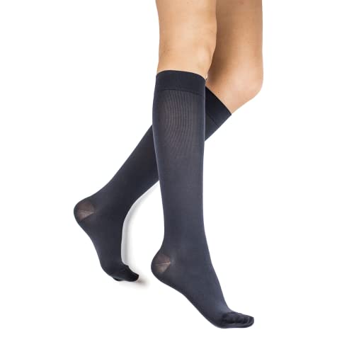 Image of Rejuva COOLMAX 20-30 mmHg Knee-High Graduated Compression Socks for Women & Men