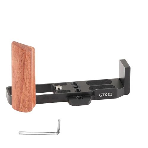 Akozon L �^�u���P�b�g�ؐ��n���h�O���b�v�x�[�X�v���[�g�J�����O���b�v G7X II/III �p (BLACK)