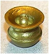Dollhouse Miniature Spitoon, Brass Color