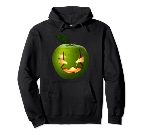 This Is My Apple Disfraz de Halloween Spooky Apple Sudadera con Capucha