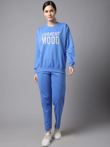 Image of Mack Jonney Fleece Printed Tracksuit for Women-SW 44 LOWER 002-P-V-140