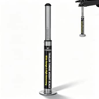 2100lbs Trailer Tongue Weight Scale for Safe Towing, Towing Safety Tool