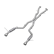 MBRP 18-23 Dodge Durango SRT 6.4L Armor Lite AL Steel 3in Cat Back Exhaust Dual Rear Exit w/SS Tips