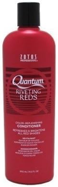 Quantum Riveting Reds Color Refreshing Conditioner 10 oz. by ZOTOS-PIIDEA/QUANTUM