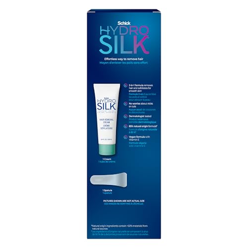 Hydro Silk Hydro Silk 2-in-1 Hair Removal Cream, Face & Cream, 243mL - Image 3
