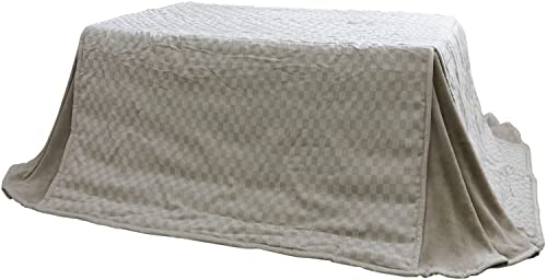 省スペース こたつ布団 長方形 185 225 高級ジャガード 綿 あったか コタツ布団 (185x225, 省マスグレー)