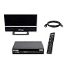 COMAG SL65T2 DVB-T2 receiver incl. 3 maanden gratis Freenet TV (privézender in HD), PVR Ready, Full-HD, HDMI, SCART, mediaspeler, USB 2.0, 12V geschikt, 2m HDMI-kabel en DVB-T2 kamerantenne