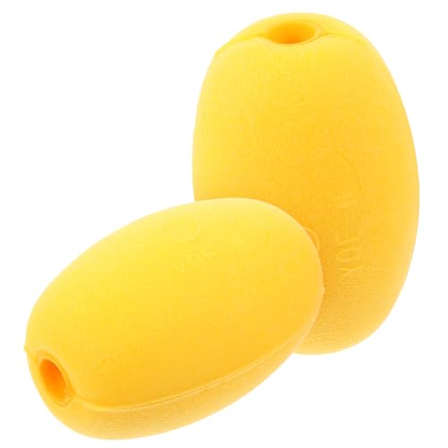 Abaodam 2Pcs Fishing Buoy Float Balls High Density Lightweight Fishing Equipment for Boats Kayaks Pontoon Bright Color Durable Design for Visibility and Easy Use