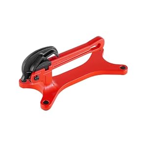 VEVOR Portable Pipe Vise, Lightweight Aluminum Pipe Clamp for 1/8″ to 1-1/2″ Pipe, Quick Grab Self-Adjusting Wrench for Pipe Cutting, Threading, Clamping, Ideal for Plumbing Repair
