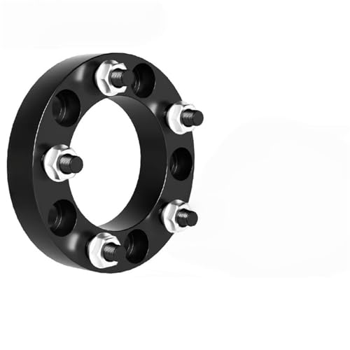 Entretoises de roue forgées noires 40mm avec adaptateur de moyeu