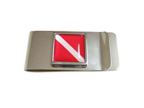 Kiola Designs Scuba Diving Flag Money Clip