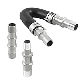 YoRise 626-001 Engine Heater Core Bypass Kit, Aluminum Heater Core Flush Replacement with 5/8'&3/4' Hose, Auto...