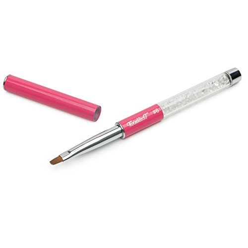 Twinkled T Kolinsky Professional Nail Cleaning Brush Sizes 2, 6, or 12 (6)