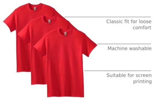 Image of Gildan Adult Heavy Cotton T-Shirt, Style G5000