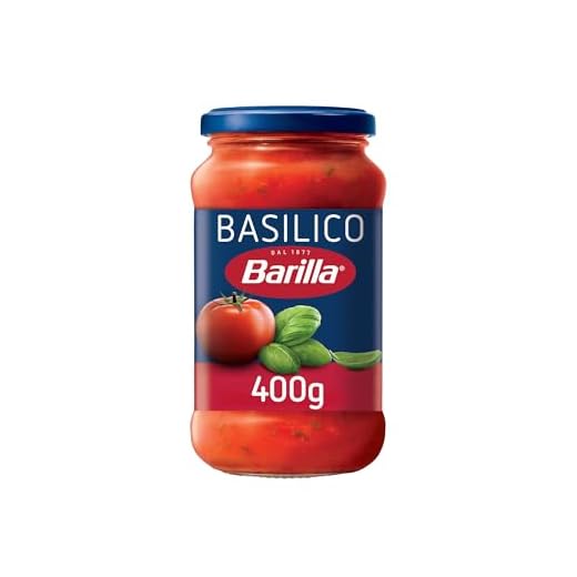 Barilla Sugo al Pomodoro e Basilico Salsa Pronta, senza Glutine, 400g
