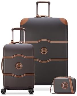✨美品✨　ポルト AirPlie DELUXE エアプリエ DELUX ブラウン DELSEY PARIS Chatelet Air 2.0 Hardside Luggage with Spinner Wheels