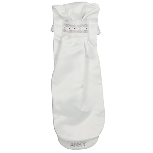 Anky Plastron Refined – Blanco de Plata – Talla S