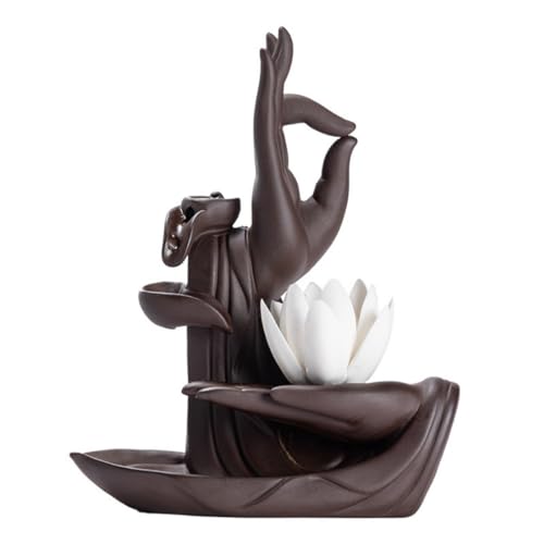 Encensoir cascade bouddha lotus pour libérer l'esprit du stress - 2