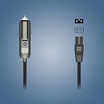 12V DC 2M Car Charger Extension Cable, Mini Fridge Power Cable Plug, for Cooler Cool Box and Portable Equipment Power Supply Cable (Size:12V) - Image 7