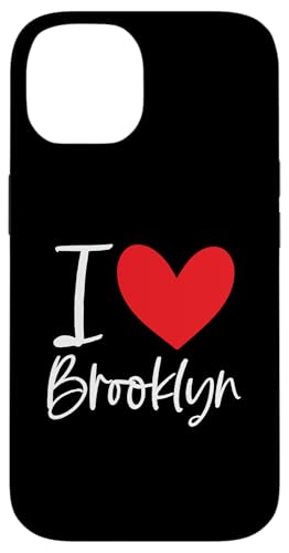 I Love Brooklyn ���O �p�[�\�i���C�Y ���̎q ���� �t�����h �n�[�g �X�}�z�P�[�X iPhone 14 �p