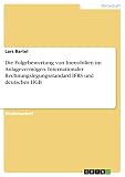 Die Folgebewertung von Immobilien im Anlagevermögen. Internationaler Rechnungslegungsstandard IFRS und deutsches HGB
