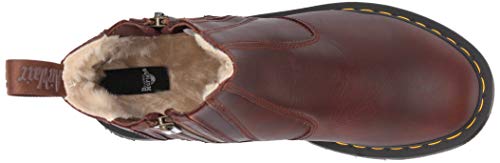 Dr. Martens Women's 2976 Alyson W/Zips Snow Boot, Dark Brown Snowplow Wp, 11 #TOP4