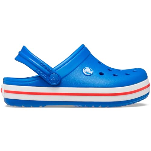 Image of Crocs Unisex Kids Crocband Clog 207005-4KZ Blue Bolt C10