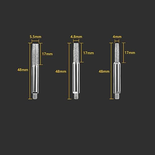 12 piezas de fresas para afilador de motosierra miniatura 5