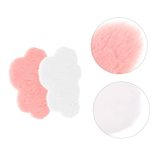 CANIGHT 2 Pçs Tapete De Casa De Boneca Em Miniatura Enfeites De Casa Decoração De Casa Acessórios De