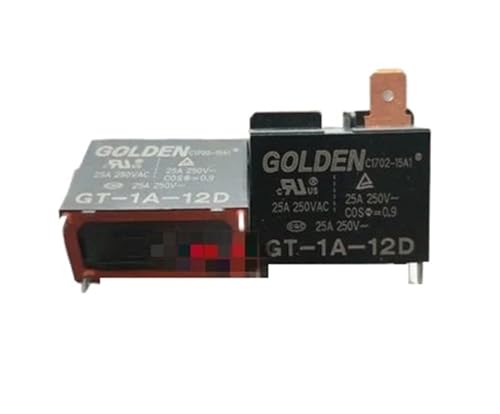 Relé 12V GT-1A-12D 25A 250V 4PIN para calentadores y calderas