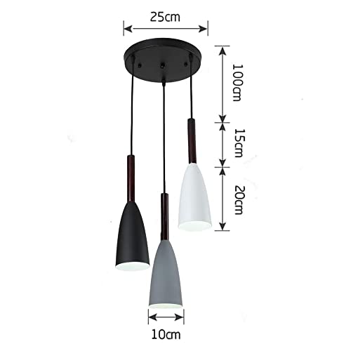 Lámpara de araña de comedor de metal elegante y suspensión moderna 5