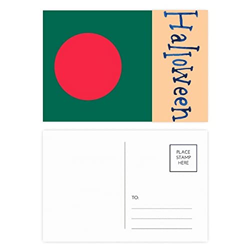 Cartes postales d'Halloween Bangladesh lot de 20 correspondance originale
