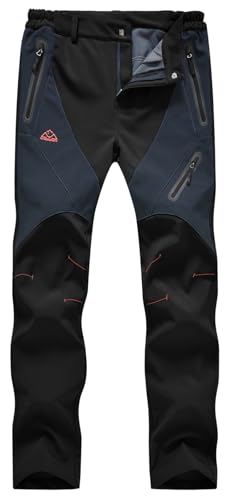 Rdruko Women's Snow Pants Waterproof Insulated Fleece Thermal Ski Hiking Snowboard Pants3