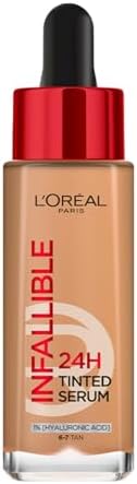 L’Oreal Paris Infallible 24H Tinted Serum Foundation, 6-7 Tan