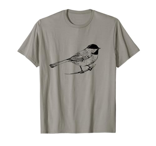 Chickadee Bird Nature Lover Birding T-Shirt