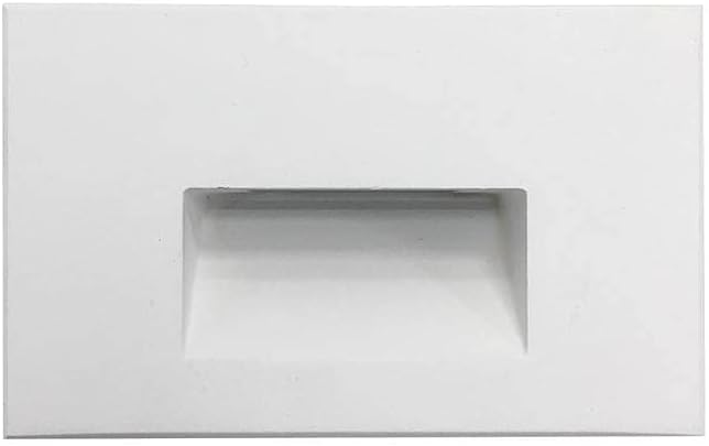 Nora NSW-740/30BN Ari LED Step Light with Horizontal Face Plate (Brushed Nickel, 3000K)