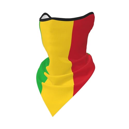 Bandana Cabeza Multifuncional Unisex Hombre Mujer Cuello Gaiter Malí Bandera Diseño Impreso Para Motocross Deporte Carrera Actividades Exterior Festivales