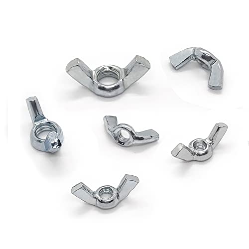 Écrous papillon pas américain SAE acier - Kit 175 pièces pour vis de 6# à 3/8'' - 5