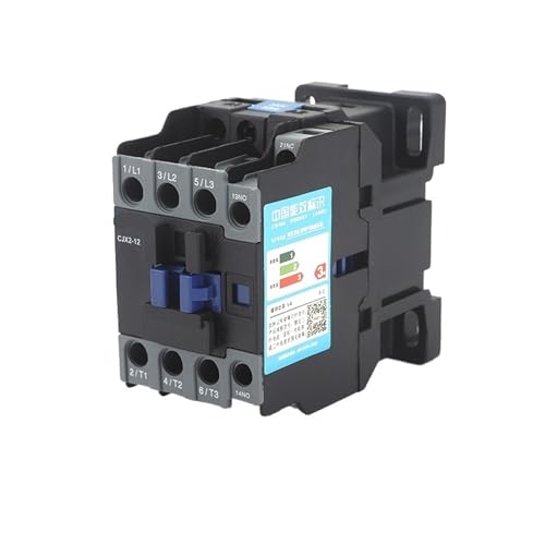 Contacteur triphasé CJX2S 24V avec contacts auxiliaires 1NO 1NC 9A