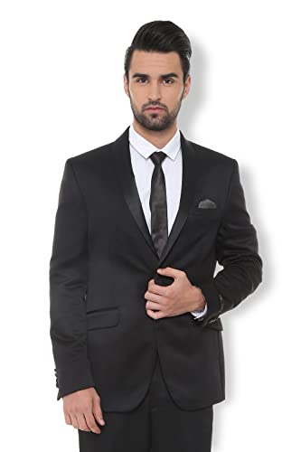 Image of Van Heusen Men's Notch Lapel Slim fit Suit Jacket