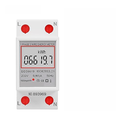 X}[gGlM[j^[ P 2  LCD fW^fBXvCd͌vd̓GlM[dCv KWh AC 50Hz dC Din [(DDS6619-007)